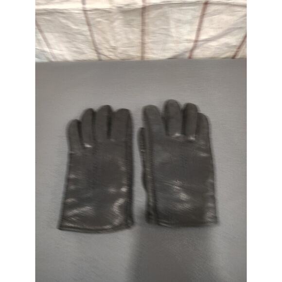 Vintage Mens Black Gloves Size M 9/9.5 Philippines - Picture 1 of 11